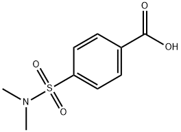 4-DIMETHYLSULFAMOYL-BENZOIC ACID Struktur