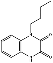 1-丁基-1,4-二氢喹喔啉-2,3-二酮 结构式