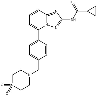 フィルゴチニブ 化学構造式