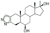 6-β-Hydroxy Stanozolol,1206164-59-1,结构式