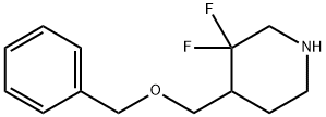 4-[(benzyloxy)Methyl]-3,3-difluoropiperidine,1206540-49-9,结构式