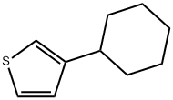 3-CYCLOHEXYLTHIOPHENE Struktur