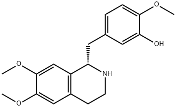 (S)-NOR LAUDANINE 结构式