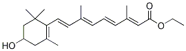rac all-trans 3-Hydroxy Retinoic Acid Ethyl Ester Structure