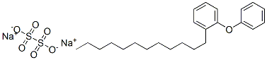 Benzene, dodecylphenoxy-, disulfo deriv., sodium salt|