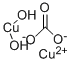Dicopper dihydroxide carbonate Structure