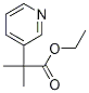 ethyl 2-Methyl-2-(pyridin-3-yl)propanoate Struktur