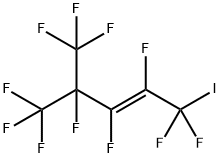 1-碘全氟(4-甲基-2-戊烯), 120695-78-5, 结构式