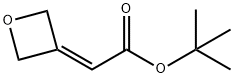 tert-Butyl 2-(oxetan-3-ylidene)acetate,1207175-03-8,结构式