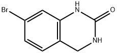 7-溴-3,4-二氢-2(1H)-喹唑啉酮 结构式