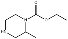 1-Piperazinecarboxylicacid,2-methyl-,ethylester(9CI),120737-73-7,结构式