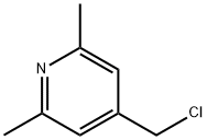 Pyridine, 4-(chloromethyl)-2,6-dimethyl- (9CI) Struktur