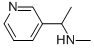 甲基[1-(吡啶-3-基)乙基]胺, 120741-33-5, 结构式