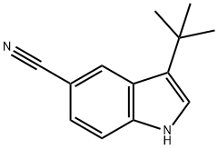 3-tert-butyl-(1H)-indole-5-carbonitrile|