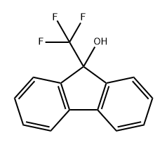 9-TRIFLUOROMETHYL-9H-FLUOREN-9-OL Structure