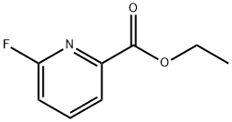 6-氟吡啶-2-甲酸乙酯 结构式