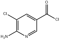 3-Pyridinecarbonylchloride,6-amino-5-chloro-(9CI)|