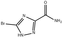 3-溴-1H-1,2,4-噻唑-5-甲酰胺 结构式