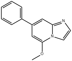 IMidazo[1,2-a]pyridine, 5-Methoxy-7-phenyl- Structure