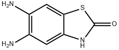 5,6-Diaminobenzothiazolinone,120791-35-7,结构式