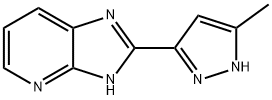 1H-Imidazo[4,5-b]pyridine,2-(5-methyl-1H-pyrazol-3-yl)-(9CI) 结构式