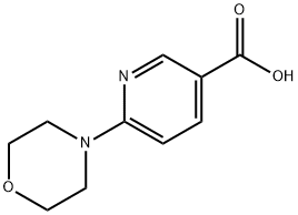 6-モルホリノニコチン酸 化学構造式