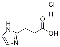 3-(1H-IMidazol-2-yl)propanoic acid hydrochloride Struktur
