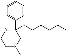 120813-97-0 2-n-pentyloxy-2-phenyl-4-methylmorpholine