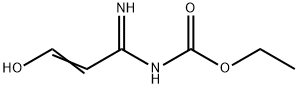 Carbamic  acid,  (3-hydroxy-1-imino-2-propenyl)-,  ethyl  ester  (9CI) 结构式