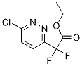 ethyl 2-(6-chloropyridazin-3-yl)-2,2-
difluoroacetate Structure