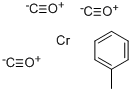 (TOLUENE)TRICARBONYLCHROMIUM Structure