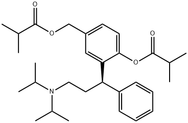 O-Isobutyryl (R)-Fesoterodine Structure