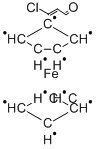 (1-클로로-2-포르밀비닐)페로센