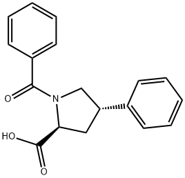 trans-1-Benzoyl-4-phenyl-L-proline