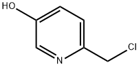 3-Pyridinol,6-(chloromethyl)-(9CI) Structure