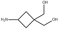 (3-氨基环丁烷-1,1-二基)二甲醇,1208989-40-5,结构式
