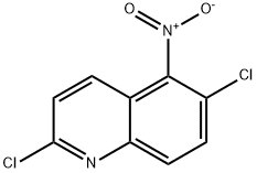 2,6-Dichloro-5-nitroquinoline Structure