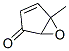 6-Oxabicyclo[3.1.0]hex-3-en-2-one,  5-methyl-,120930-39-4,结构式