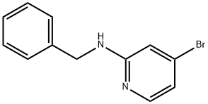 2-Benzylamino-4-bromopyridine Structure