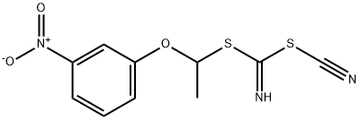 120958-23-8 METHYL [(3-NITROPHENOXY)METHYL]CYANOCARBONIMIDODITHIOATE