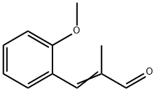 2-Propenal, 3-(2-Methoxyphenyl)-2-Methyl- 结构式