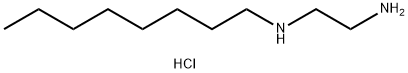 1,2-EthanediaMine, N-octyl-, dihydrochloride,120977-10-8,结构式