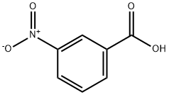 3-ニトロ安息香酸 化学構造式