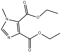1-甲基咪唑-4,5-二甲酸二乙酯, 1210-92-0, 结构式