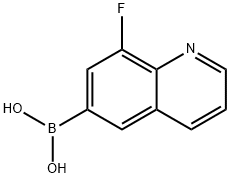 8-氟喹啉-6-硼酸,1210048-29-5,结构式