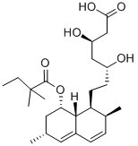simvastatin acid Struktur