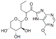 2'-valeryl-6-methoxypurine arabinoside,121032-22-2,结构式