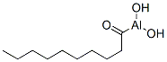 Aluminum, dihydroxy(1-oxodecyl)- Structure