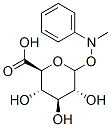 N-methylaniline N-glucuronide Struktur