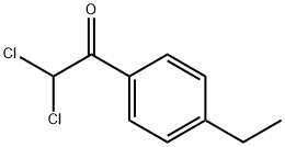 Ethanone, 2,2-dichloro-1-(4-ethylphenyl)- (9CI) Structure